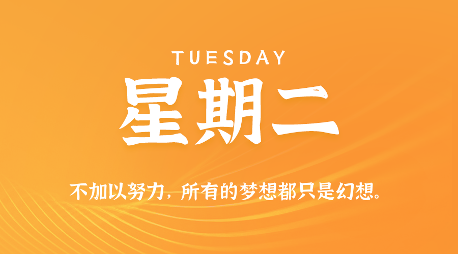 10日13日，星期二，在这里每天60秒读懂世界！